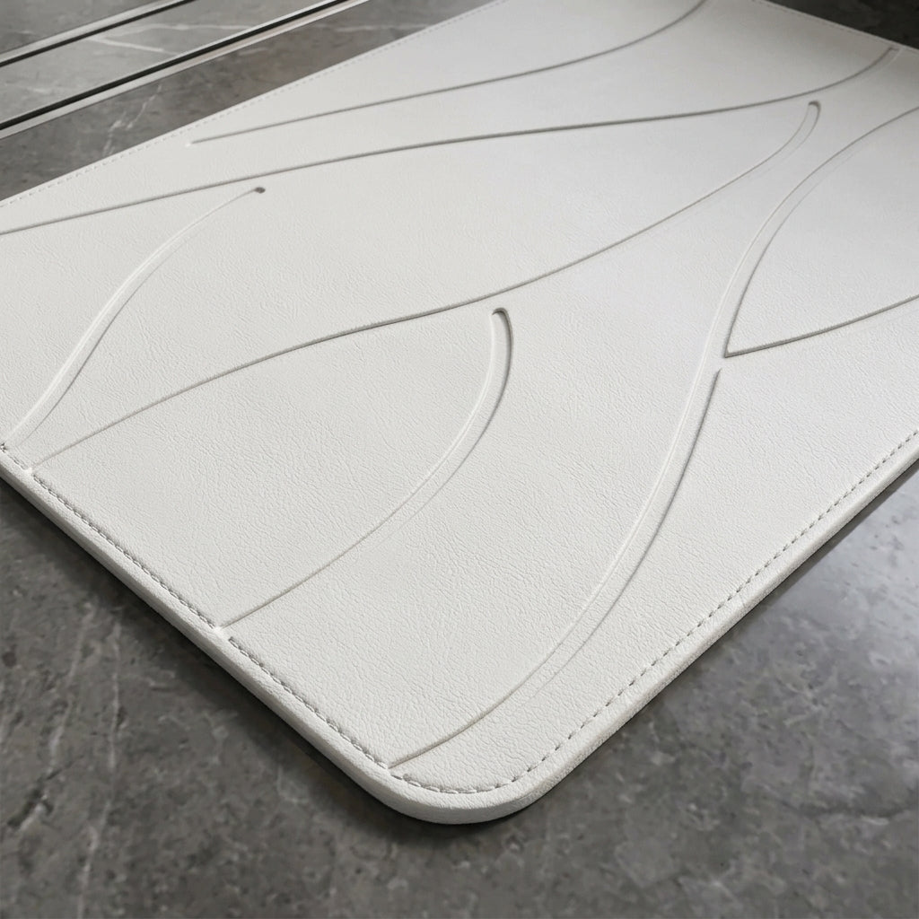 Tapis de bain en pierre de diatomite - antidérapant sécurisé