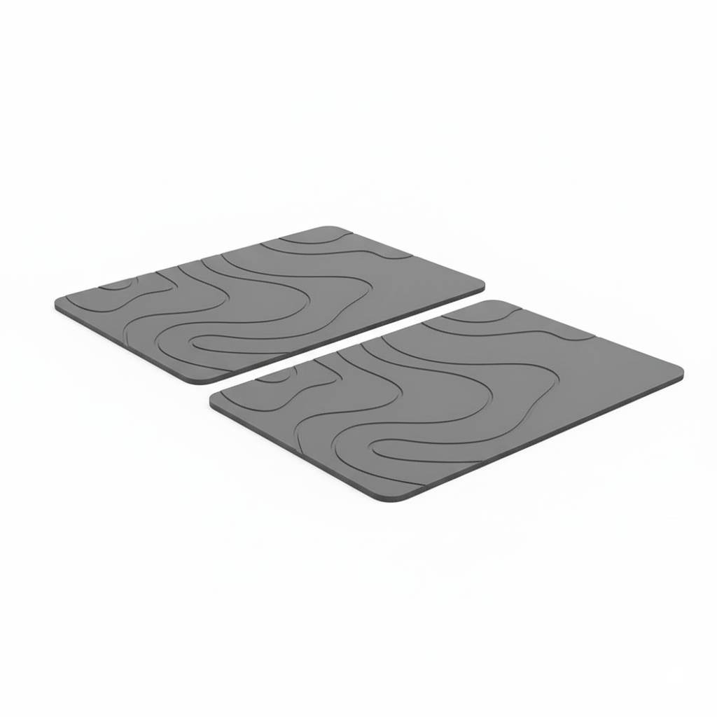 Lot De 2 Tapis Diatomite Pour Animaux 1