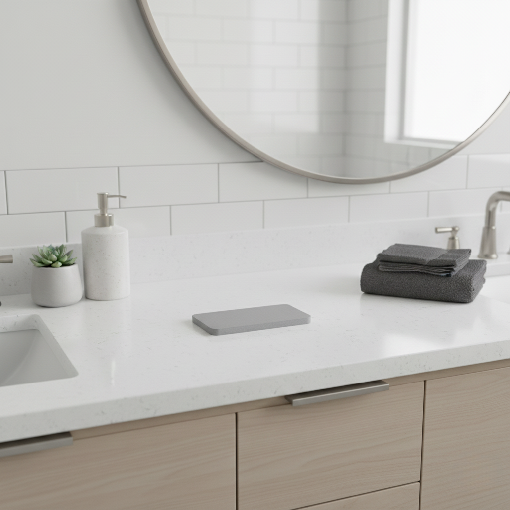 Porte Savon Gris 2