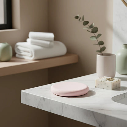 Porte Savon Rose 4